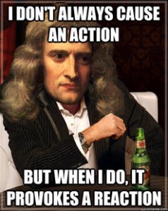 Isaac Newton Meme